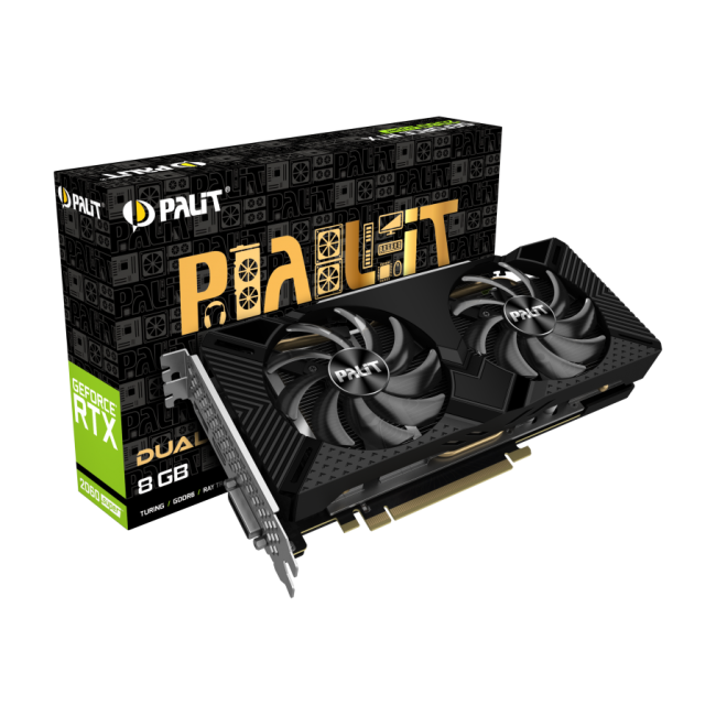 Видеокарта Palit GeForce RTX 2060 Super Dual (NE6206S018P2-1160A-1)