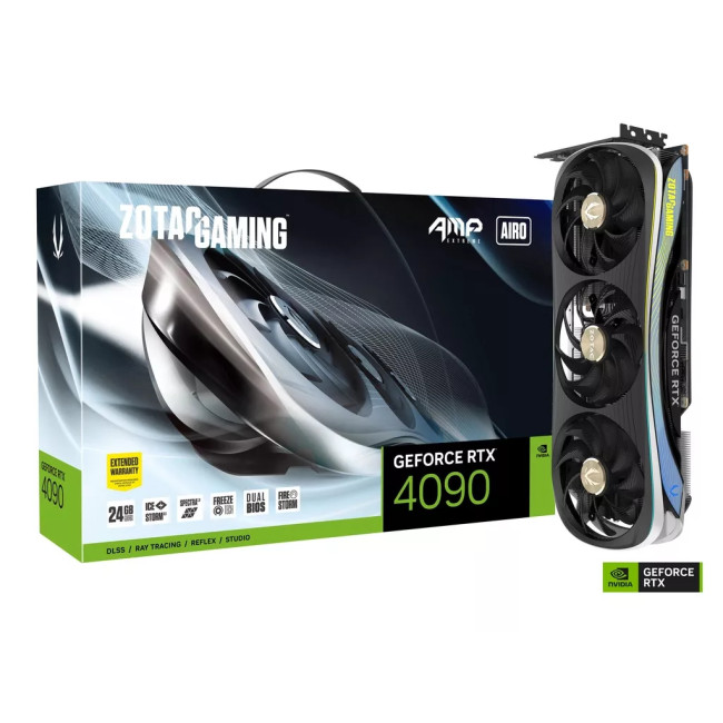 Видеокарта Zotac GAMING GeForce RTX 4090 AMP Extreme AIRO (ZT-D40900B-10P)