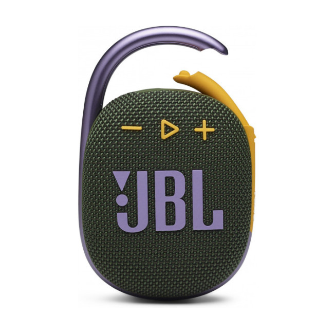 Портативная Bluetooth-колонка JBL Clip 4 Green (JBLCLIP4GRN)