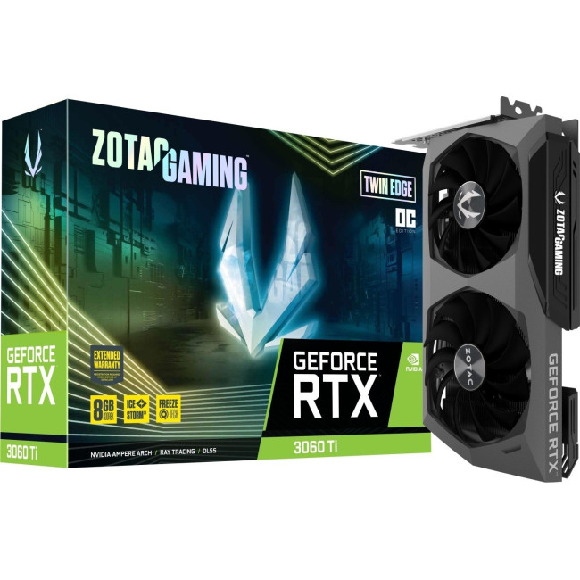 Zotac GAMING GeForce RTX 3060 Ti Twin Edge OC (ZT-A30620H-10P)