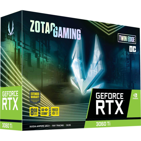 Zotac GAMING GeForce RTX 3060 Ti Twin Edge OC (ZT-A30620H-10P)