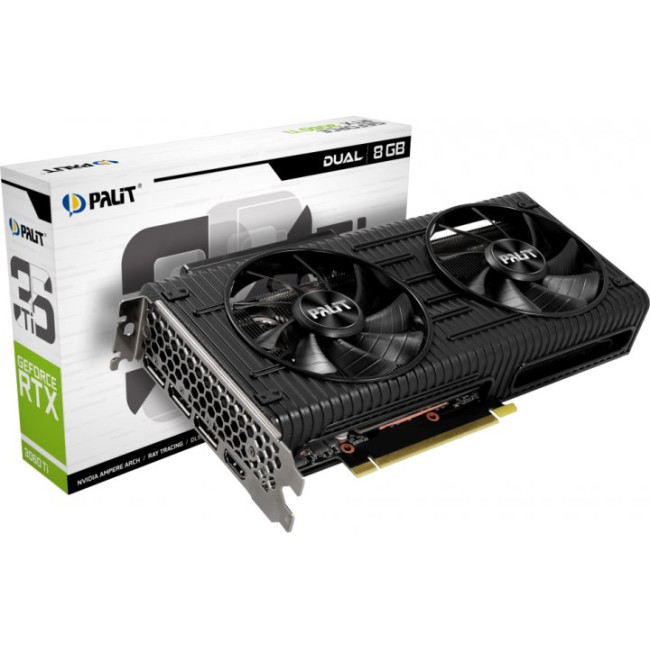 Palit GeForce RTX 3060 Ti Dual OC V1 (NE6306TS19P2-190AD/LHR)