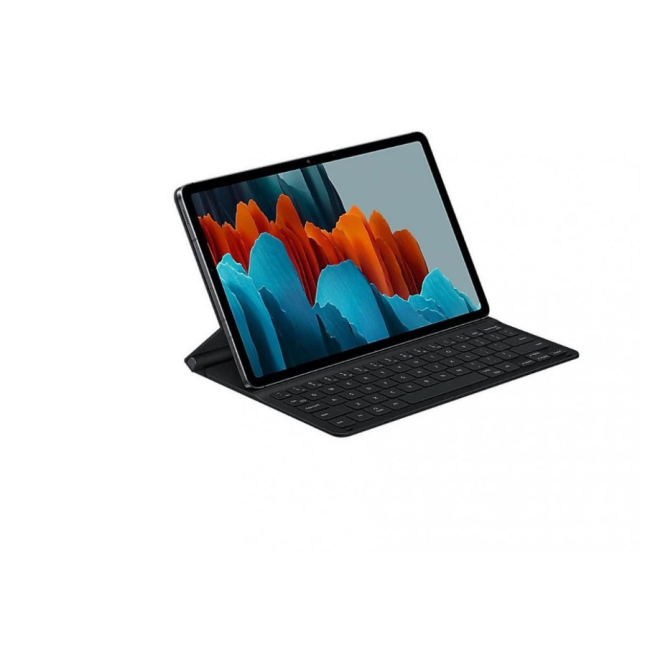 Клавиатура-чехол для планшета Samsung Galaxy Tab S7 T630 Book Cover Keyboard Slim Black (EF-DT630BBRG)