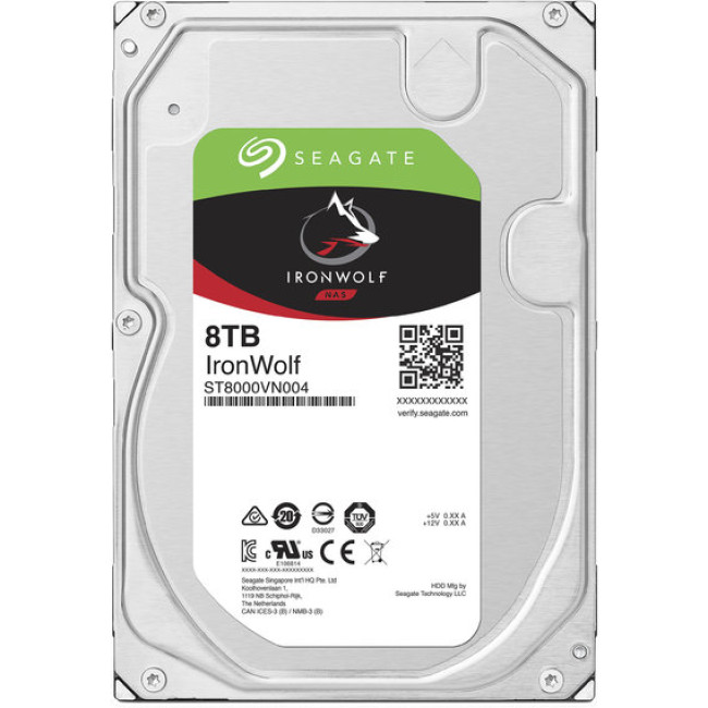 Жесткий диск Seagate IronWolf 8 TB (ST8000VN004)