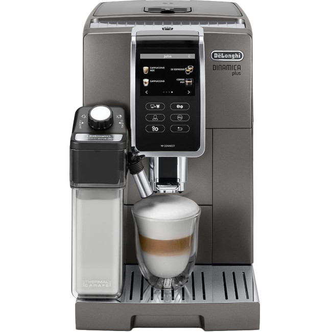 Кофемашина автоматическая Delonghi Dinamica Plus ECAM 370.95.T