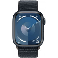 Apple Watch Series 9 GPS 41mm Midnight Aluminum Case w. Midnight Sport Loop (MR8Y3)