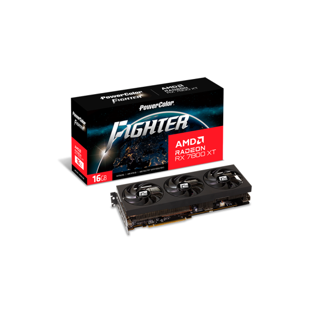 PowerColor Radeon RX 7800 XT 16Gb FIGHTER (RX 7800 XT 16G-F/OC)