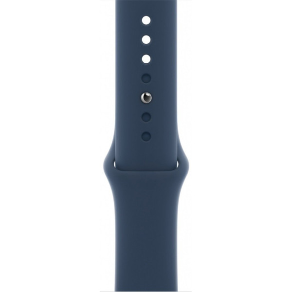 Продаж Смарт-часы Apple Watch SE GPS 40mm Silver Aluminum Case w. Abyss Blue S. Band (MKNY3)
