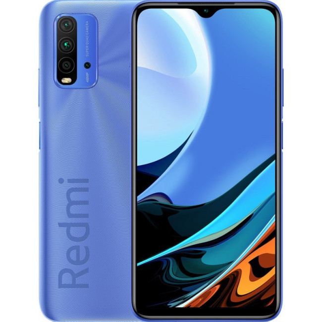 Смаpтфон Xiaomi Redmi Note 9 4G 4/128GB Blue