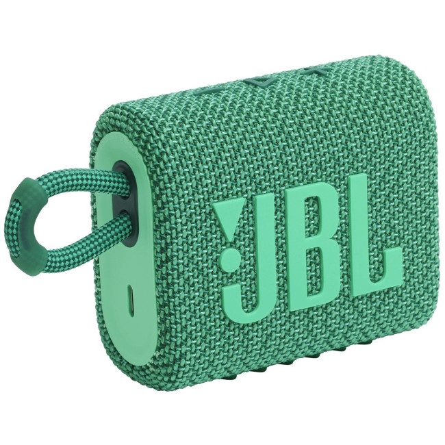 Портативная колонка JBL Go 3 Eco Green (JBLGO3ECOGRN) EU