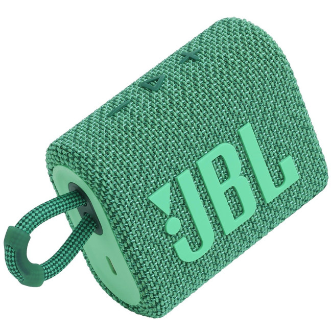 Портативная колонка JBL Go 3 Eco Green (JBLGO3ECOGRN) EU