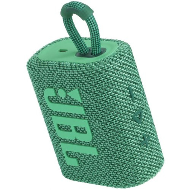 Портативная колонка JBL Go 3 Eco Green (JBLGO3ECOGRN) EU