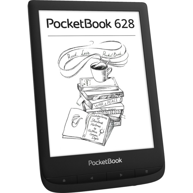 PocketBook 628 Touch Lux 5, Black (PB628-P-WW)