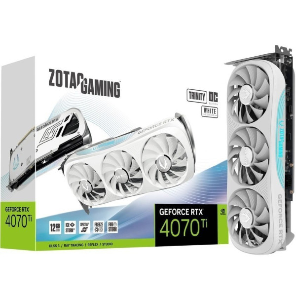 Zotac GAMING GeForce RTX 4070 Ti Trinity OC White Edition (ZT-D40710Q-10P)