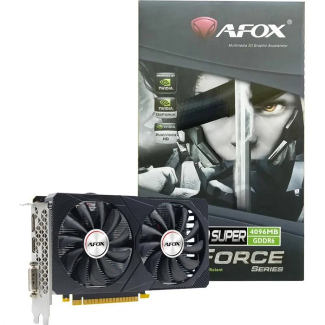 Відеокарта AFOX GeForce GTX 1650 Super 4 GB (AF1650S-4096D6H3-V2)