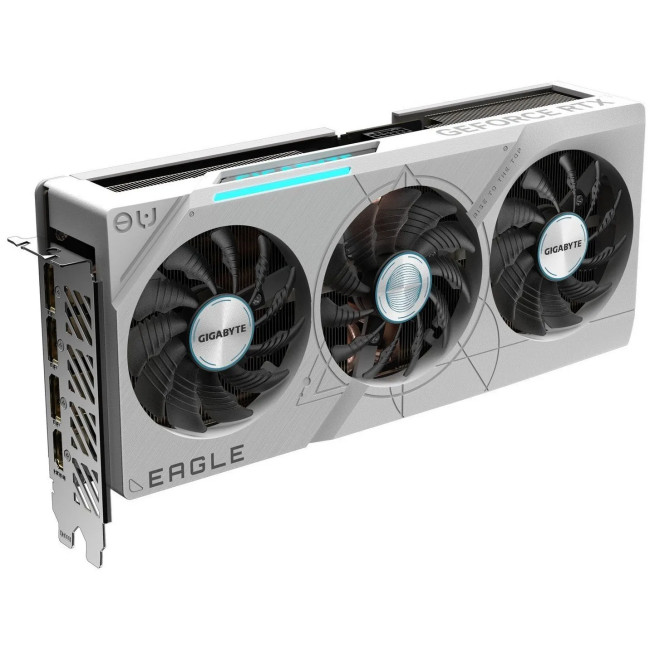 Видеокарта Gigabyte GeForce RTX4070Ti SUPER 16Gb EAGLE ICE OC (GV-N407TSEAGLEOC ICE-16GD)