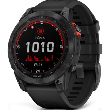 Смарт-часы Garmin Fenix 7 Solar Slate Gray with Black Band (010-02540-10/11)