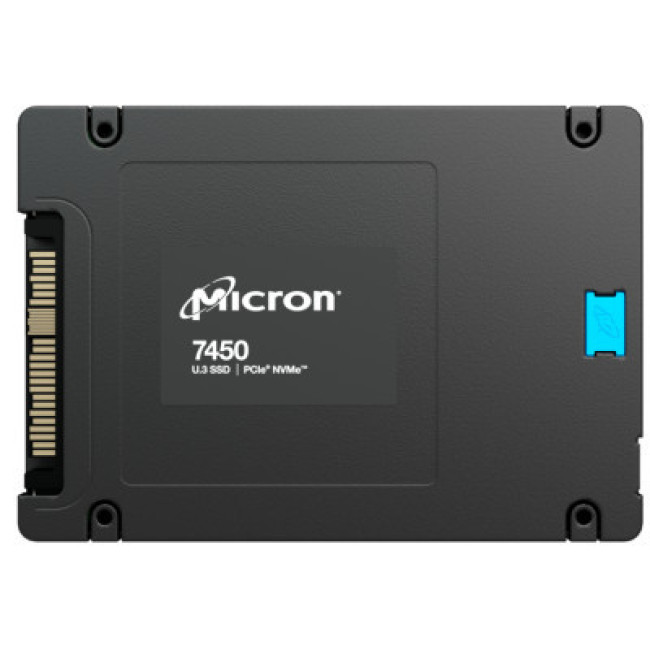 SSD накопитель Micron SSD U.3 2.5" 3.84TB 7450 PRO 15mm (MTFDKCC3T8TFR-1BC1ZABYYR)