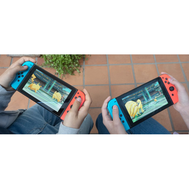 Портативная игровая приставка Nintendo Switch with Neon Blue and Neon Red Joy-Con