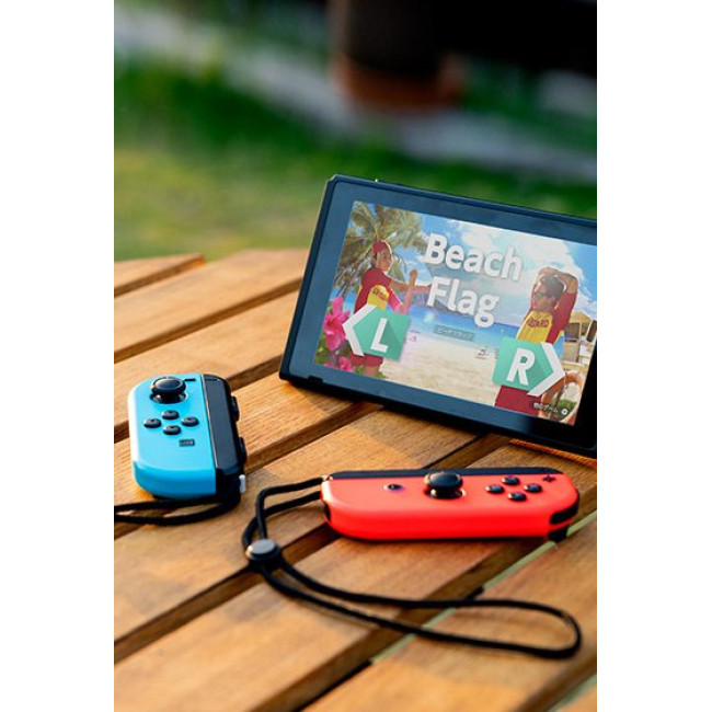 Портативная игровая приставка Nintendo Switch with Neon Blue and Neon Red Joy-Con