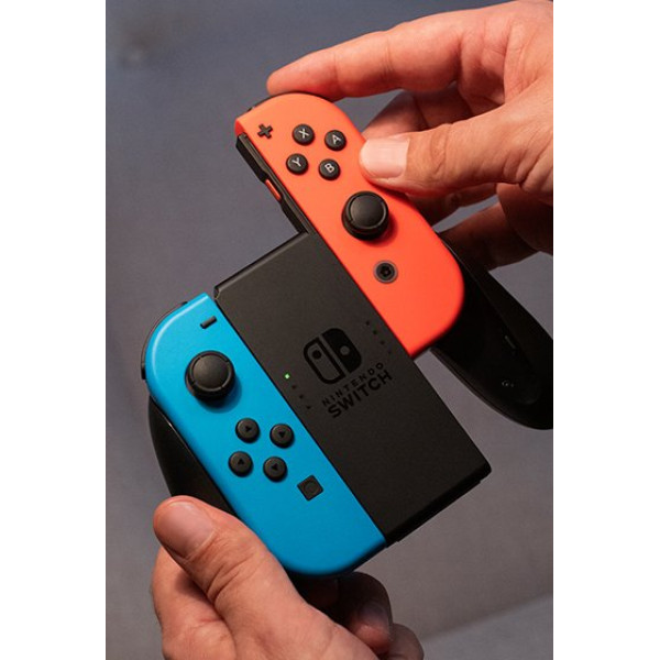 Портативная игровая приставка Nintendo Switch with Neon Blue and Neon Red Joy-Con
