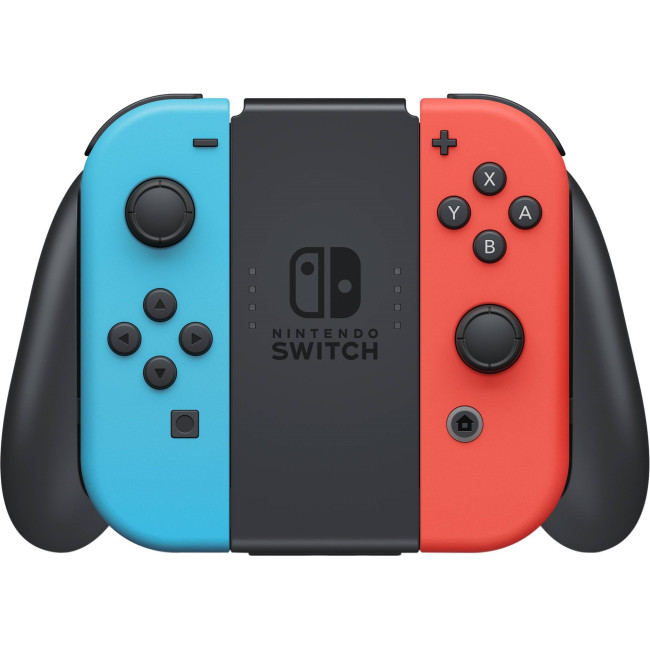 Портативная игровая приставка Nintendo Switch with Neon Blue and Neon Red Joy-Con