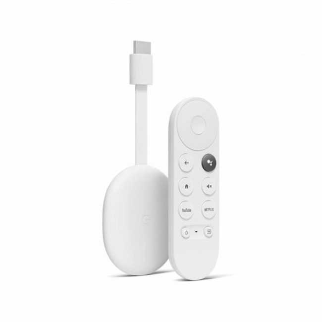 Google Chromecast HD with Google TV Snow (GA03131)