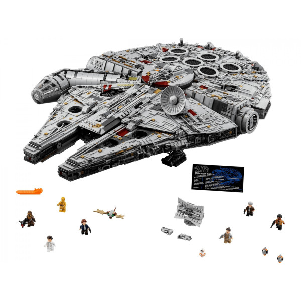 Блочний конструктор LEGO Star Wars Сокол Тисячоліття (75192) для інтернет-магазину