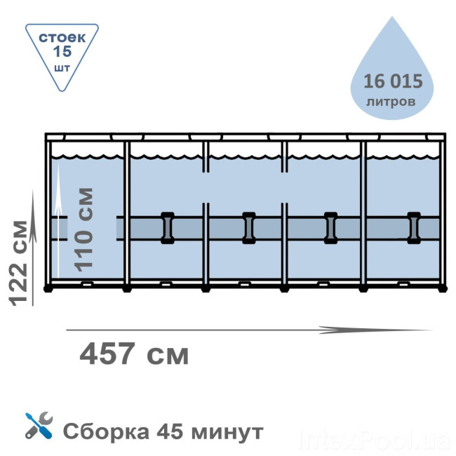 Bestway 56438 (457 x 122 см)