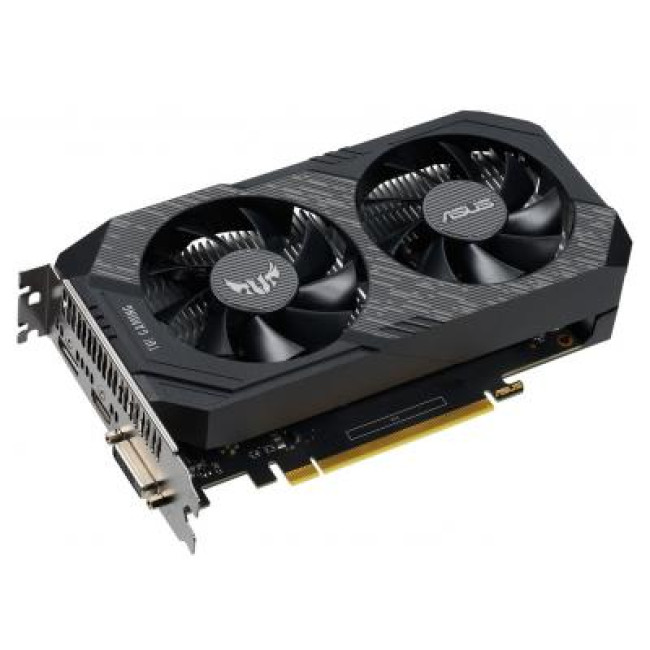 Видеокарта ASUS GeForce GTX1650 4096Mb TUF OC D6 P GAMING (TUF-GTX1650-O4GD6-P-GAMING)