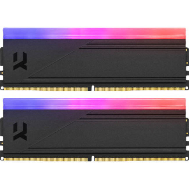 Модуль памяти GOODRAM 64 GB (2x32GB) DDR5 5600 MHz IRDM RGB Black (IRG-56D5L30/64GDC)