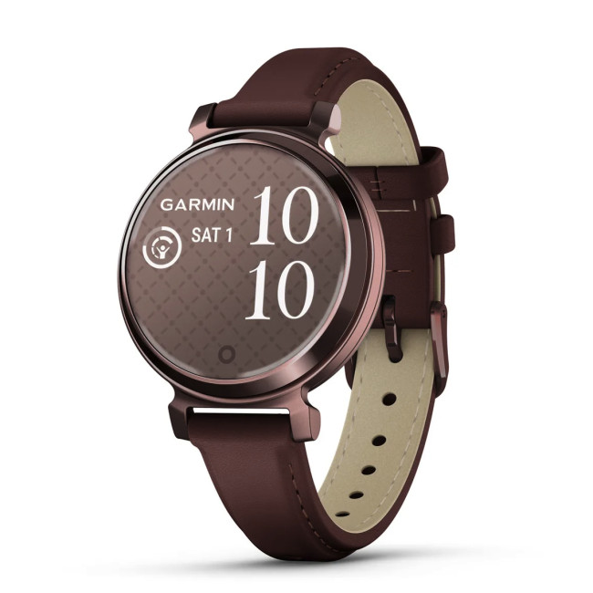 Garmin Lily 2 Classic Dark Bronze with Mulberry Leather Band (010-02839-03)