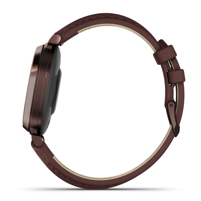 Garmin Lily 2 Classic Dark Bronze with Mulberry Leather Band (010-02839-03)