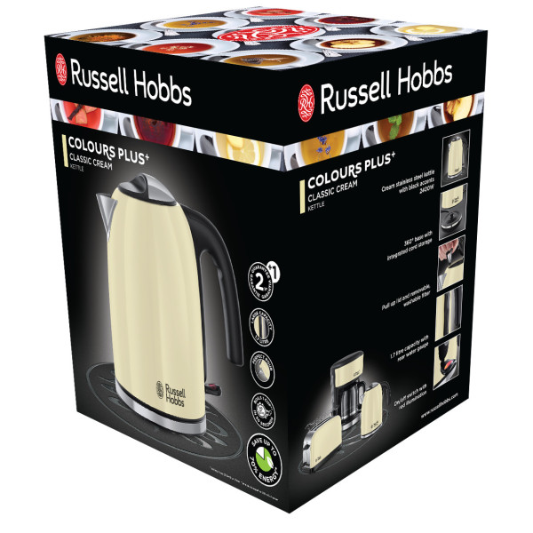 Электрочайник Russell Hobbs Colours Plus Classic Cream 20415-70