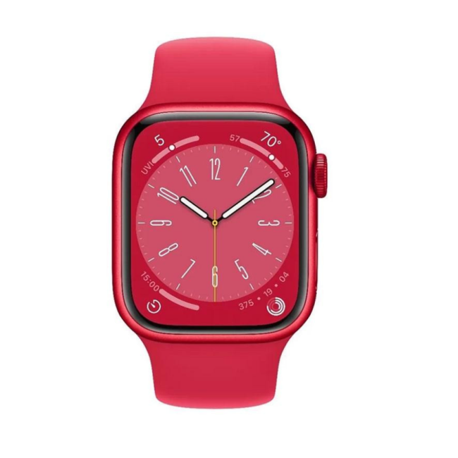 Apple Watch Series 8 GPS + Cellular 45mm PRODUCT RED Aluminum Case w. PRODUCT RED S. Band (MNKA3)