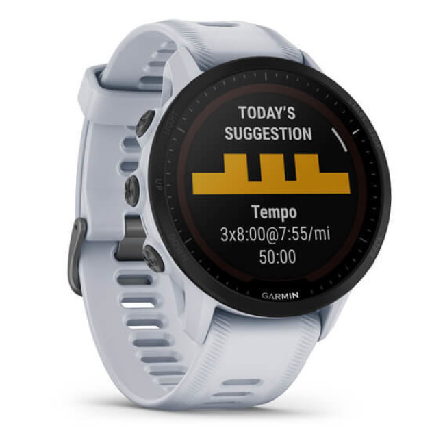 Смарт-часы Garmin Forerunner 955 Solar Whitestone (010-02638-01/21)