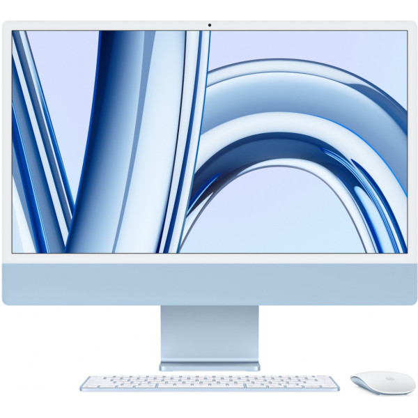 Apple iMac 24 M3 2023 Blue (Z1970001X) - купити в Україні - iMac 24 M3 2023 Blue (Z1970001X) - ціна, огляд, характеристики.