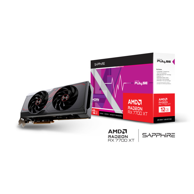 Sapphire AMD Radeon RX 7700 XT 12GB PULSE (11335-04-20G)