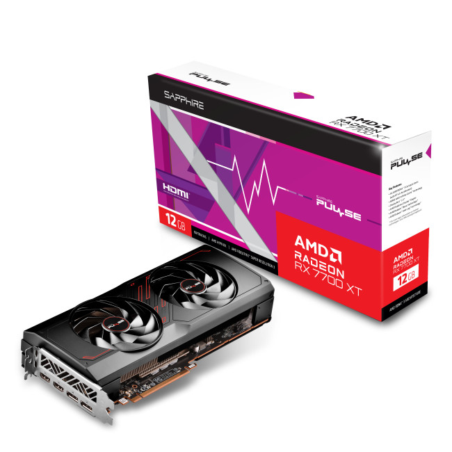 Sapphire AMD Radeon RX 7700 XT 12GB PULSE (11335-04-20G)