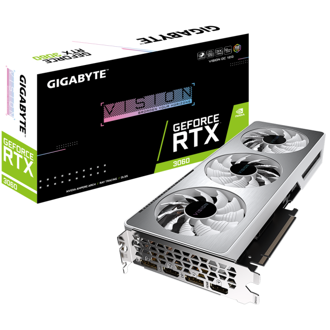 GIGABYTE GeForce RTX 3060 VISION OC 12G rev. 2.0 (GV-N3060VISION OC-12GD rev. 2.0)