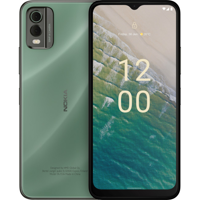 Смартфон Nokia C32 4/64GB Autumn Green