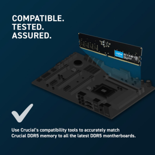 Модуль памяти Micron DDR5 32GB 4800 MHz (CT32G48C40U5)