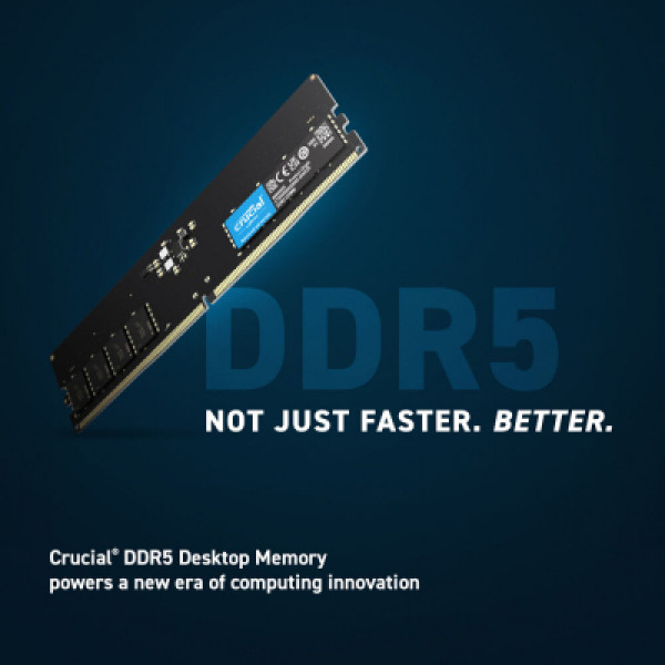Модуль пам'яті Micron DDR5 32GB 4800 MHz (CT32G48C40U5)