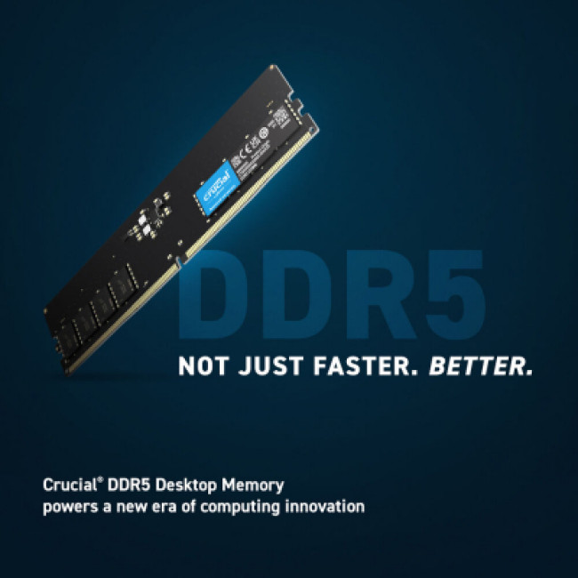 Micron DDR5 32GB 4800 MHz (CT32G48C40U5)