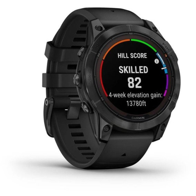 Garmin Fenix 7 Pro Solar Slate Gray w. Black Band (010-02777-00/01)