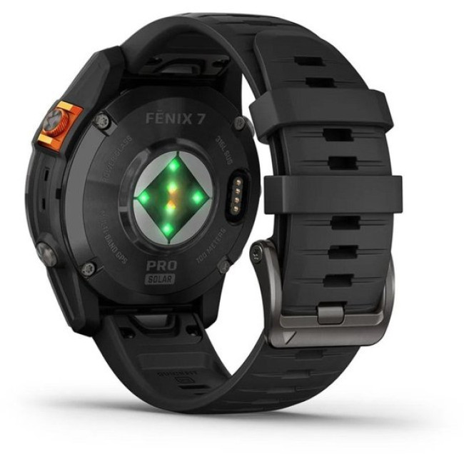 Garmin Fenix 7 Pro Solar Slate Gray w. Black Band (010-02777-00/01)