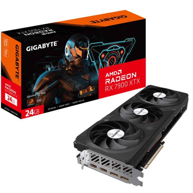 Gigabyte Radeon RX 7900 XTX GAMING OC 24G (GV-R79XTXGAMING OC-24GD)