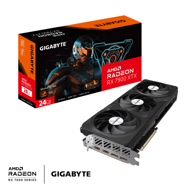 Gigabyte Radeon RX 7900 XTX GAMING OC 24G (GV-R79XTXGAMING OC-24GD)