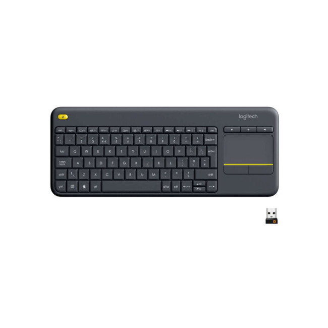 Клавиатура Logitech K400 Plus Black UA (920-007145)