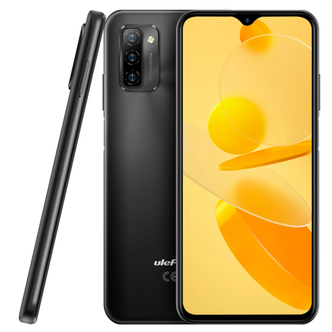 Смаpтфон Ulefone Note 12P 4/64Gb Black